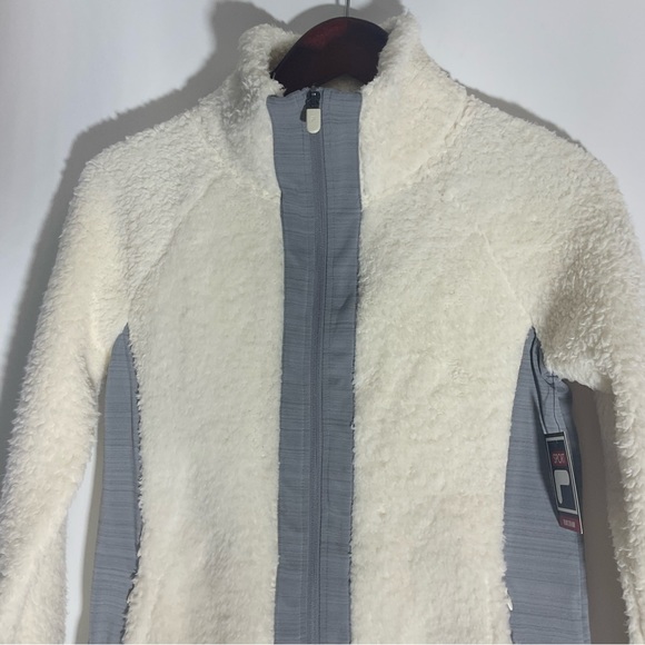FILA Sport Tru-Dry & Tru-Warm Faux Fur Outer Front Pockets Zip Front Jacket XS - Picture 5 of 15